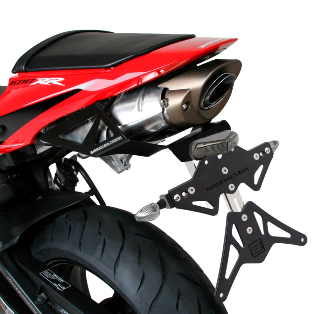 MOCOWANIE TABLICY Z REGULACJĄ / ŚWIATŁO LED HONDA CBR 600RR 07-12