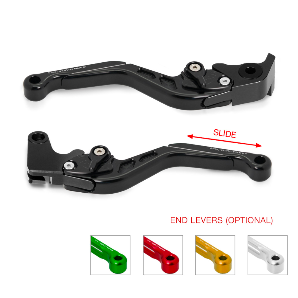 ZESTAW DŹWIGNI HAMULEC  SPRZĘGŁO DO BMW R 1200GS 15-17/R 1250GS/R 1200R 15-17/R NINE T 14-16"