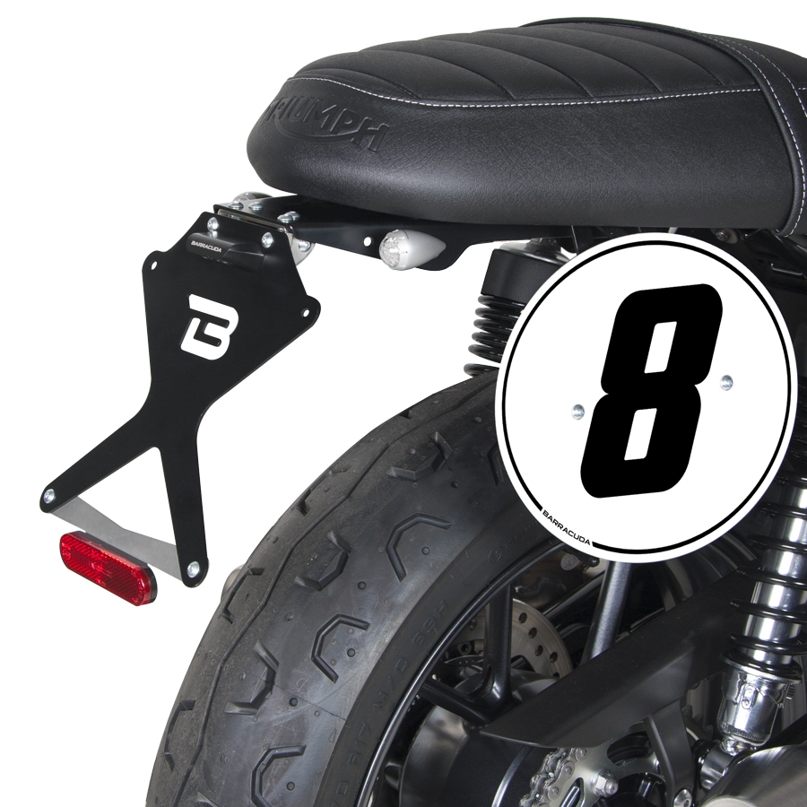 MOCOWANIE TABLICY Z REGULACJĄ ""NAKED"" DO TRIUMPH STREET TWIN""